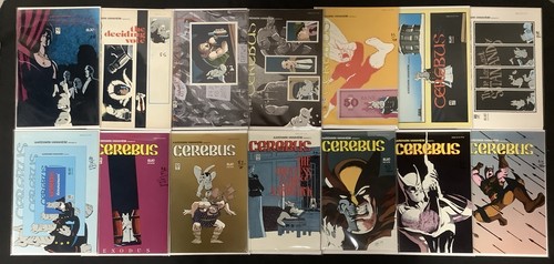 Lotto fumetti cerebus - cerebus, #43-56